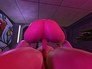 Brace for this cyberpunk whore in wild 3D SFM animation action now!