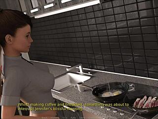 Play the role of Jennifer in this visual novel-style game