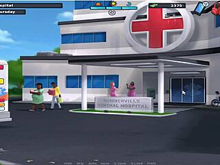 Nurse job in hot summer in animated hentai