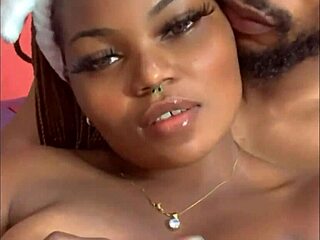 Big dick lover gets naughty with brown skin beauty
