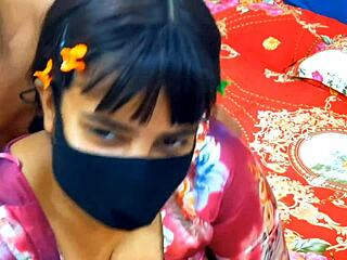 indian couple’s daring homemade romp?
