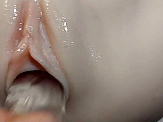 Cheeky Doll Takes Fake Cock Deep