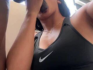 Amateur Latina Sucks BBC Deep In Mouth