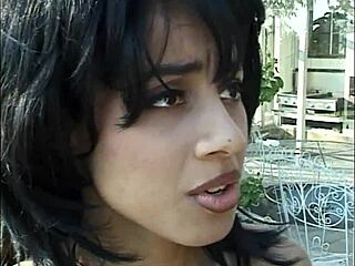 what's behind her ebony curves and pink tease?
