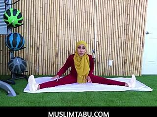 Kira Perez Cheats With Trainer In Hijab On