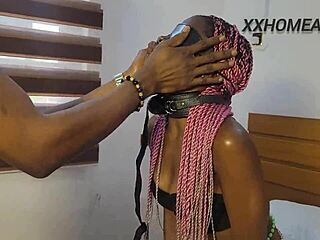 I Felt Overwhelmed as This Petite Teenage Girl Got Dominated in Bondage by a Massive Fat Dick!
