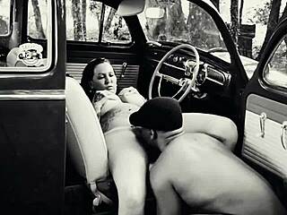 retro fusca ride turns into steamy interracial anal fun with amateur couple