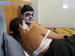 horny desi housewife craves deep pounding from her tired husband daily.