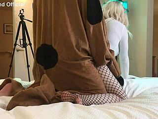 Curious Scooby Doo Meets Hot Blonde TS in Wild Parody
