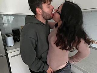 Sharing Kitchen Moments with My Roommate in Wild Fun