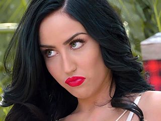 Naughty Hot Babe Unveils Secret Fun in Lingerie Delights