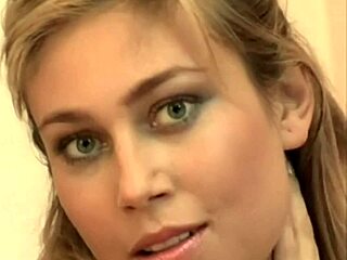 Gorgeous Young Blonde Teases In Panties With Stunning Body