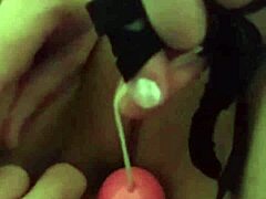 Masturbating with balls, feeling so good! 😊