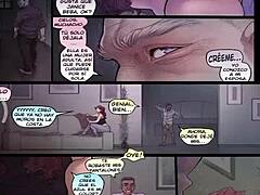 She dominates with her monster cock, gripping his big ass.