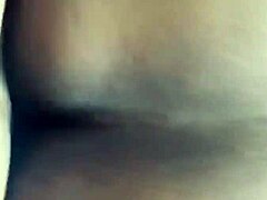 Curvy ebony bbw model bends over in doggystyle pose for photoshoot