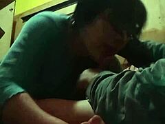 Antonio and Rosita share a loving moment together