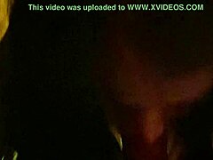 Hot latina sucking cock in intense blowjob scene