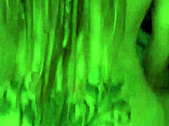 Blonde rides cock in reverse cowgirl orgasm