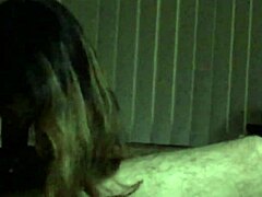 Busty asian delivers intense blowjob with big tits bouncing wildly during passionate session