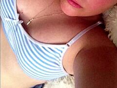 Hey, Check Out This Sexy White Teen With Big Tits 😍