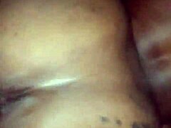 young ebony girl destroys pussy with monster black cock in intense fucking