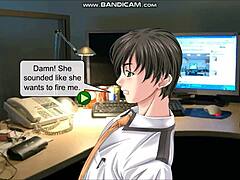 office romance turns into hot fucking