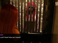 Dusklight manor redhead explores erotic scene