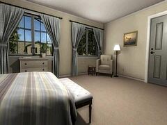 Horny redhead with big tits plays