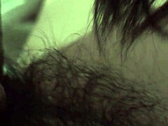 My girlfriend gives a homemade blowjob