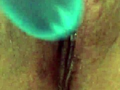 Wow, teen plays with wet pussy using dildo and toys!