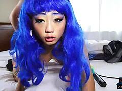 Can you believe these black and asian girlfriends getting fucked on camera?