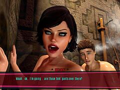 let's play exposed episode 1 with big tits and creampie fun