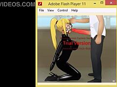 Deepthroat and BDSM Action in Intense Scene