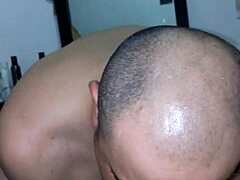 amateur guy masturbates in his room