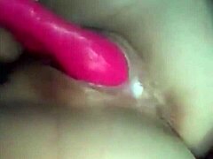 Blonde teen 18+ plays with vibrator for cum 😘