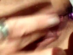 Mizz Dizzle Enjoys Homemade Masturbation Session In Interracial Alone Time.