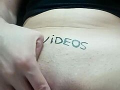 Look what I found - a horny girl with shaved pussy ready for action