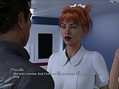 Leap of Faith 129 Erotic Brunette Scene