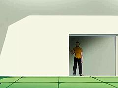 rose feels exhausted after her intense workout, but ready for more in this hentai scene.