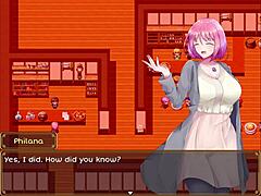 i feel the horny client grabbing the waitress's big tits in this hentai