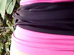 He says, Let's stop and fuck on the reservoir banks with my petite crossdressing partner.