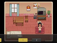 Hentai game village rhapsody part 3 features big tits in ranch stable