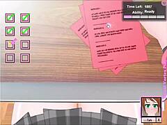 Classroom cheating in umichan maiko