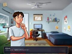 In Summertime Saga 159, she handles monster cock with small tits 😏