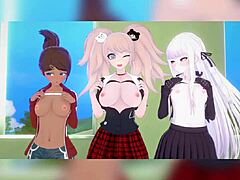 enoshima junko danganronpa hentai, want to see?