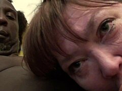 Loopy Lou Performs Amateur Blowjob On Big Cock