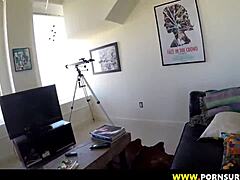 Fucking a mainstream model bent over in doggystyle.