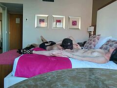 secretvictoria's pussy licked, fucked, and covered in cum by friend