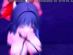 Jane in swimsuit for anime 3d cartoon hentai adventure