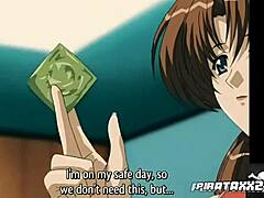 i'm so horny she begs for creampie in this sexy milf hentai anime